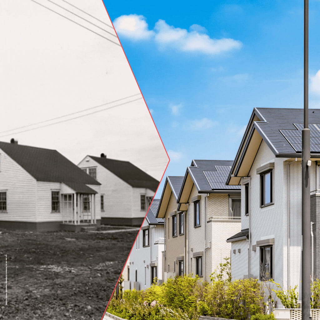 Housing before and now