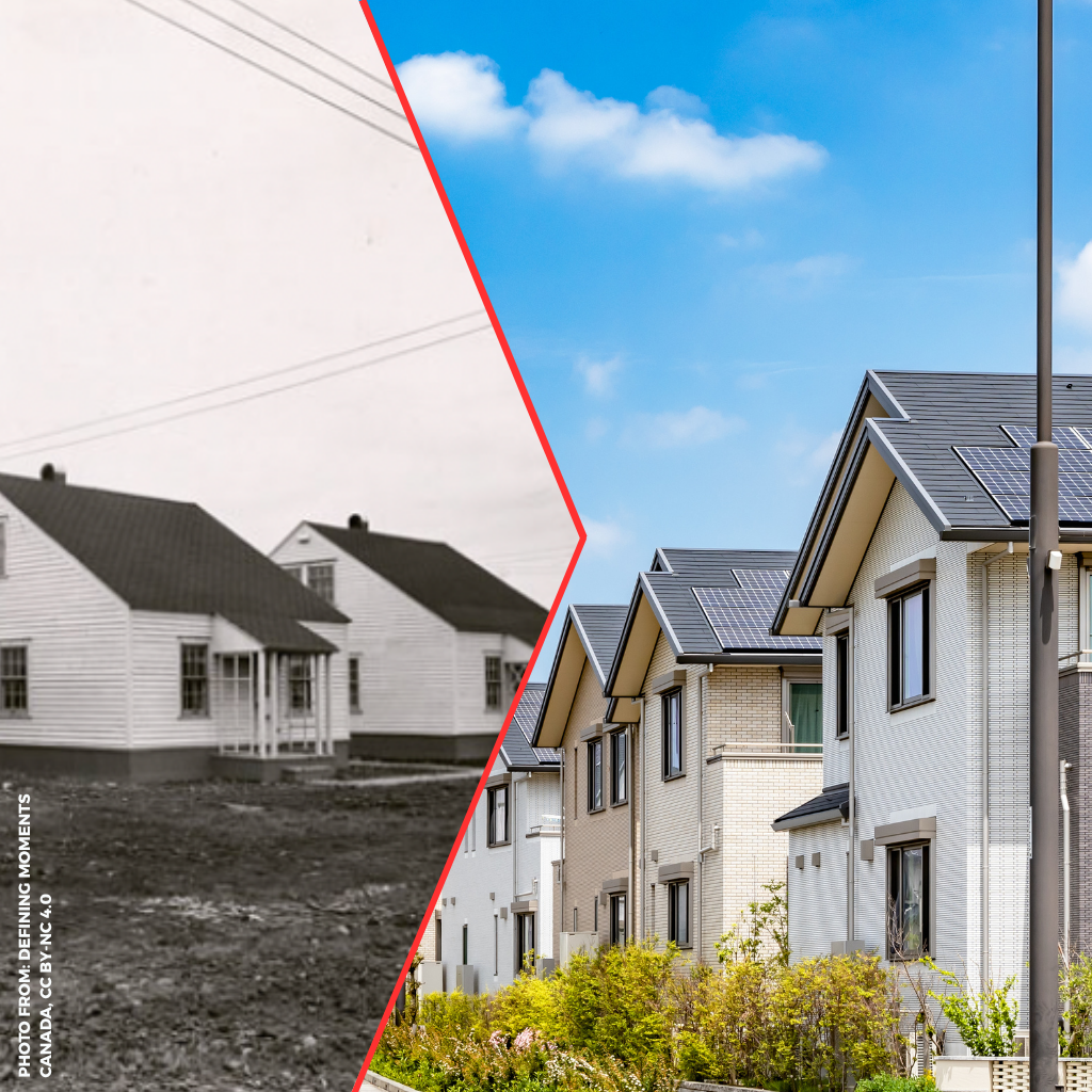 Housing before and now