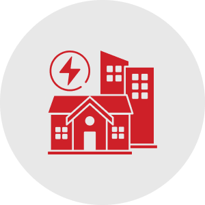 Efficient housing icon